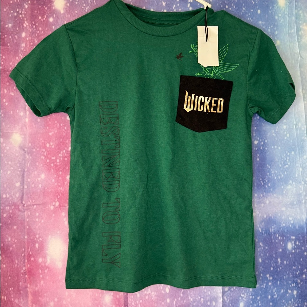New Wicked Boys Pocket Short Sleeve T-Shirt 'Destined To Fly' 🛍